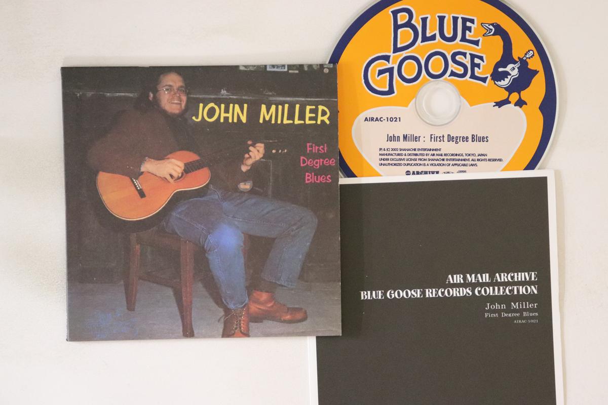 

CD JOHN MILLER First Degree Blues AIRAC1021 AIR MAIL ARCHI 2002 Japan Folk Used