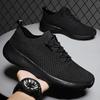 Fashion Sneakers for Men Mesh Outdoor Platform Anti Slip Jogging Lightweight Loafers Comfortable Summer Casual Vulcanized Shoes 35-45