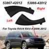 1/2PCS Car Windshield Wiper Cowl Extension Trim Fender Cover For Toyota RAV4 RAV-4 2006 - 2012 Auto Exterior Accessories