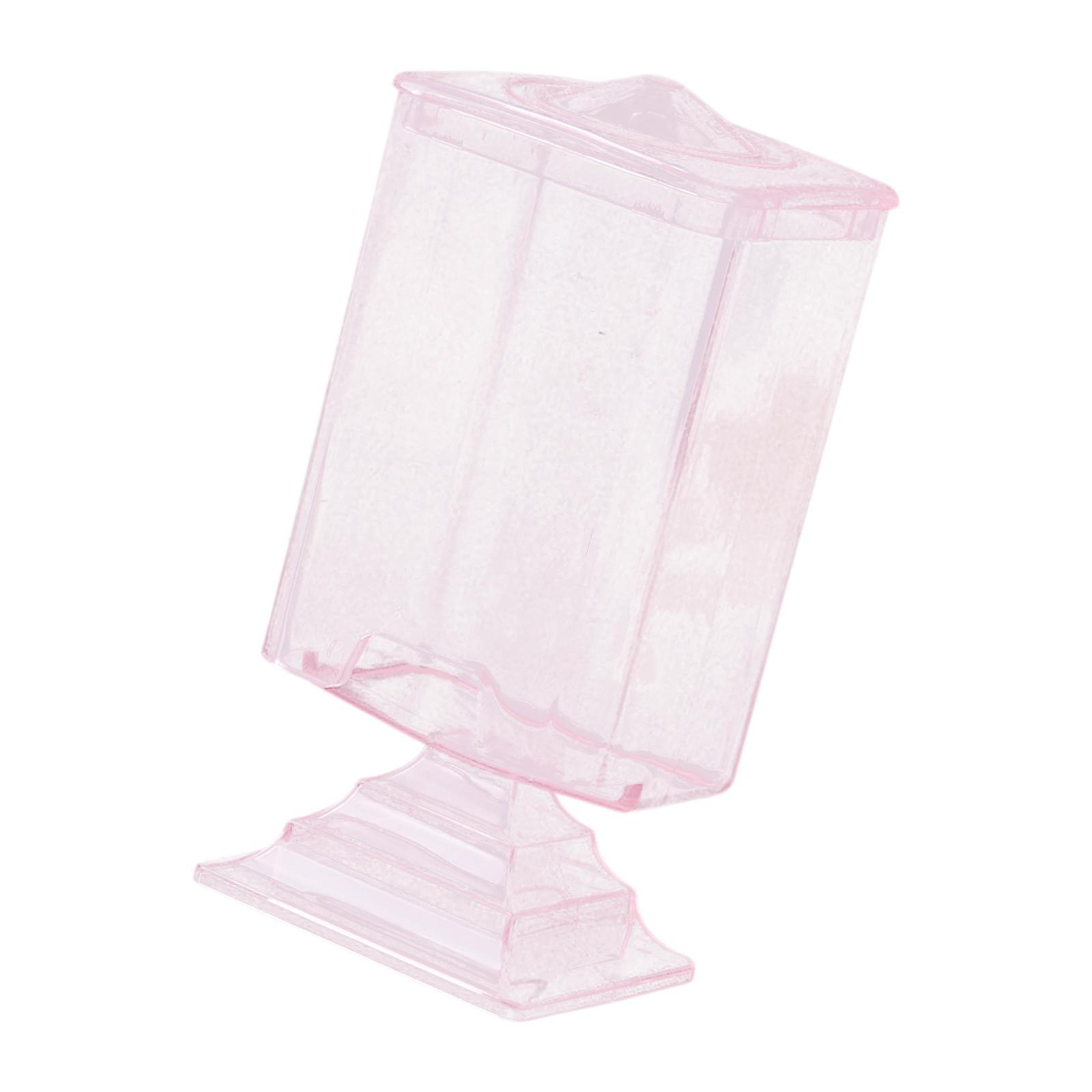 

Держатель для ватных дисков, органайзер для косметических дисков, диспенсер для ватных дисков, средство для снятия макияжа с ногтей, коробка для хранения бумажных дисков для ватных дисков розовый