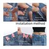 Butterfly Adjustable Waist Buckle Button for Jeans - Seamless, Nail-Free, Detachable