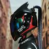 AIS motorcycle helmet men and women personality full helmet four seasons universal Bluetooth slot DOT ECE