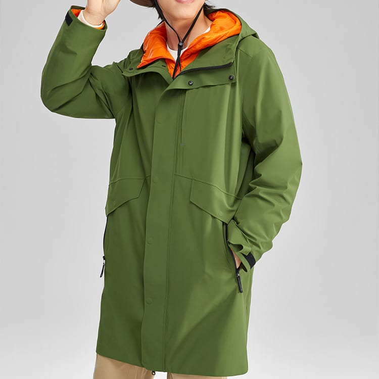 Skechers Stroll Coat Men's Scallion Green L423M147-00QV
