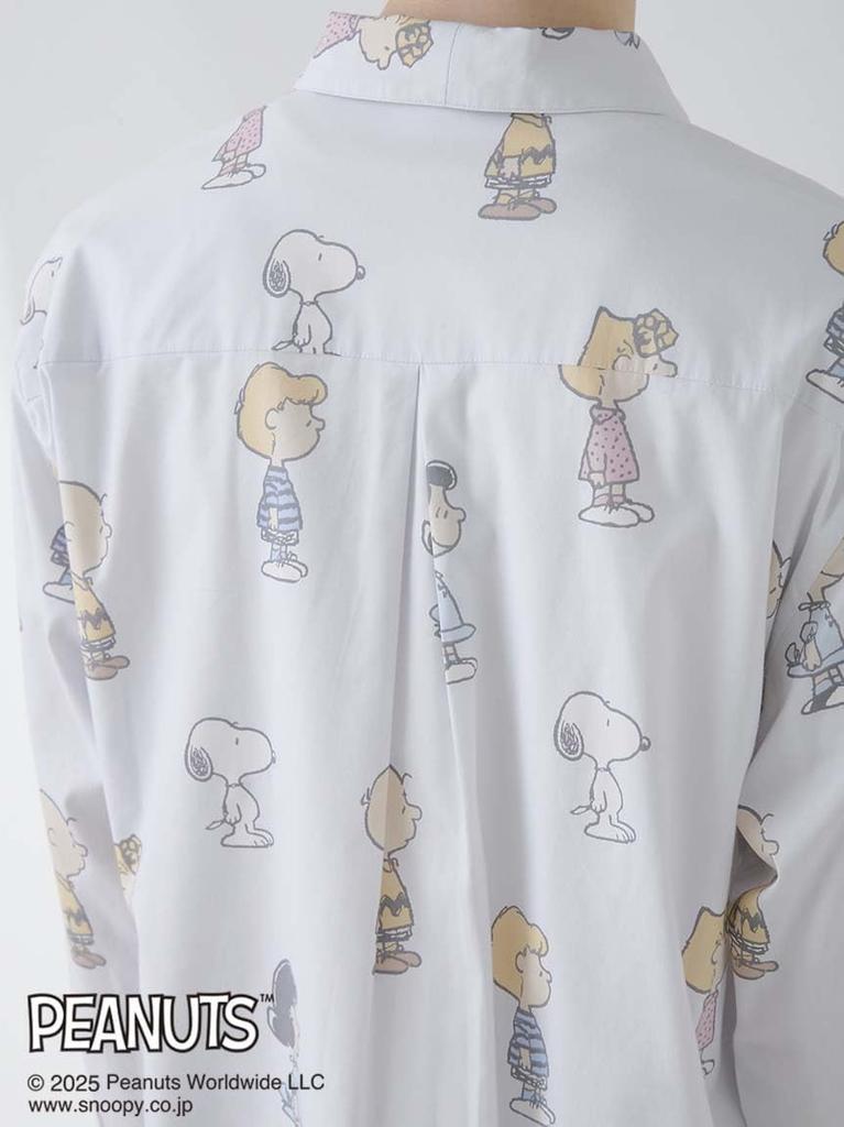 Gelato Pique PEANUTS HOMME Fabric Shirt PMFT251907BLUM