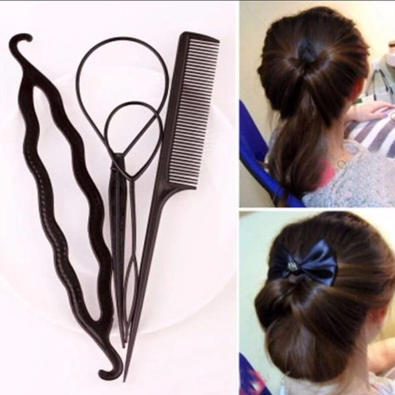 4pcs Set Beauty Combs Portativnye Volshebnye Volosy Volos Shtifty Volos Kupit Po Nizkim Cenam V Internet Magazine Joom