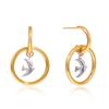 Unique Bird Pendant Earrings Fashion Ear Jewelry Stainless Steel Texture Suitable for Casual and Formal Occasions