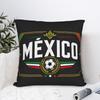Mexico Soccer Fanart Pillow Cover Cute Funny Pillow Case For Wedding Party Home Decor Soft Cushion Cover Birthday Present