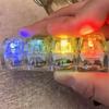 New Stress Anxiety Relief Keyboard Keychain Four Finger Button For Office Home Adults Kid Decompression Clicker Hot Gadget Gifts