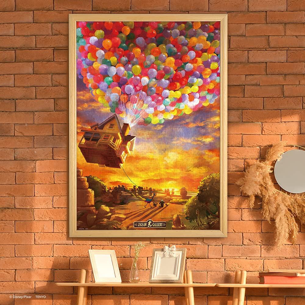 Tenyo In Jigsaw Puzzle Disney Up To the Promised Land Includes and Service Card (Tenyo) [Made Japan] 1000-Piece (51x73.5cm) D-1000-086 Glue, Spatula,