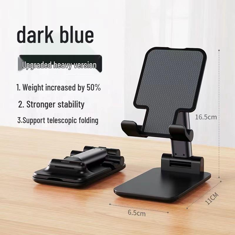 

Portable Multifunctional Phone & Tablet Stand for Desk or Bed - Adjustable, Foldable, and Ideal for Streaming or Watching Default чёрный