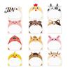 Paper Memo Pads 12Pcs/Set Cartoon Animal Self-Stick Note, 30 Sheets/Pad Self-adhesive Note Pad, Cat Pattern Notes Super Sticking Power Post
