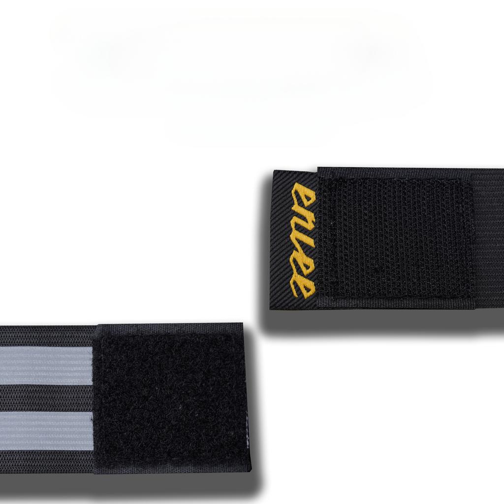 ENLEE Riding Anti-beam of Light Belt Self-propelled Road Bike Wide Leggings, Night Running Warning Belt Arm Seat Belt