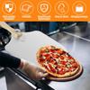 Aluminum Metal Pizza Shovel Spatula with Foldable Wooden Handle Nonstick Oven Cake Lifter Transfer Tray Baking Homemade Bread