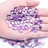6x8mm Multicolor Flat Globe Rectangular Accessories for DIY Phone Beautification