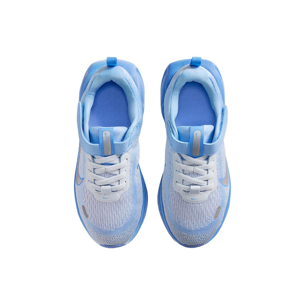 Nike Stellar Ride PS Aluminum/Football Grey/Royal Pulse/Metallic Silver Kids Sneakers Blue HQ3267-402