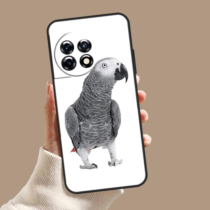 African Grey Parrot Case For OnePlus Nord 5 CE 4 3 Lite N20 N30 OnePlus 15 13 12 11 8 9 10 Pro 12R 13T 13R Cover