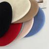 Bow Beret Women's Autumn and Winter Woolen Versatile Trend Retro Painter Hat