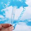 Soap Colorful Bubble Tube Toy 5-hole Mini Bubble Wand Cat Paw Bubble Blower  Amusement Park