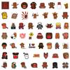 50 New Domo Domo Domo Domain Stickers Car Laptop Personalized Handbook Stickers