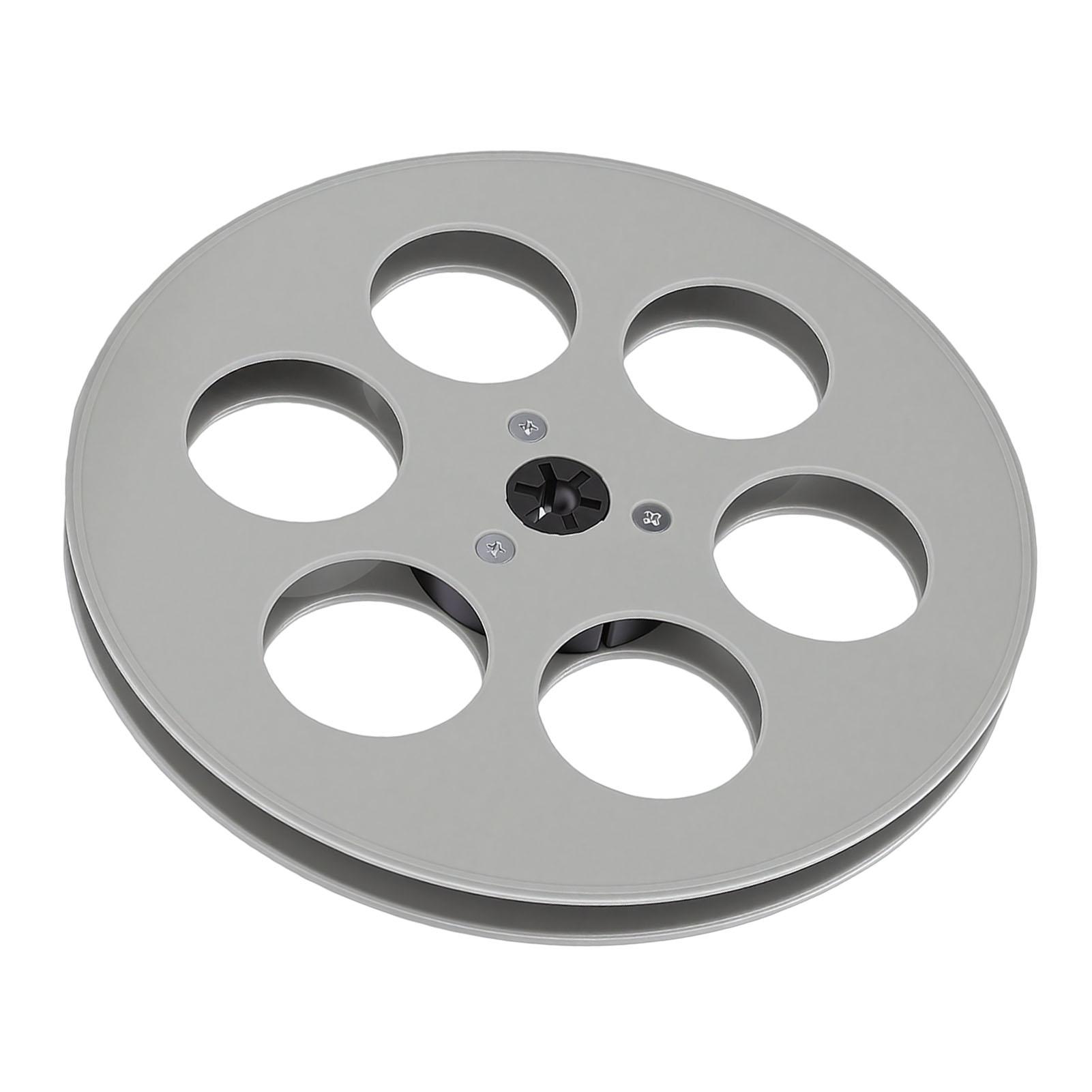 

1 4 7 Inch Empty Tape Reel Fit for TEAC Reel to Reel ABS Vintage Universal Open Reel Sound Tape Empty Reel with 6 Holes сірий колір
