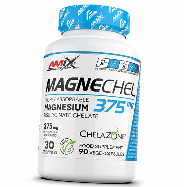 Магний Бисглицинат Хелат, MagneChel Magnesium Chelate, Amix Nutrition  90вегкапс (36135031)
