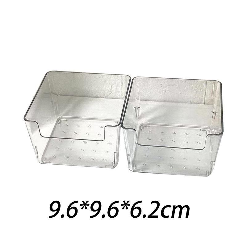 

Акриловый прозрачный настольный ящик для хранения косметики, чайных пакетиков и всякой всячины