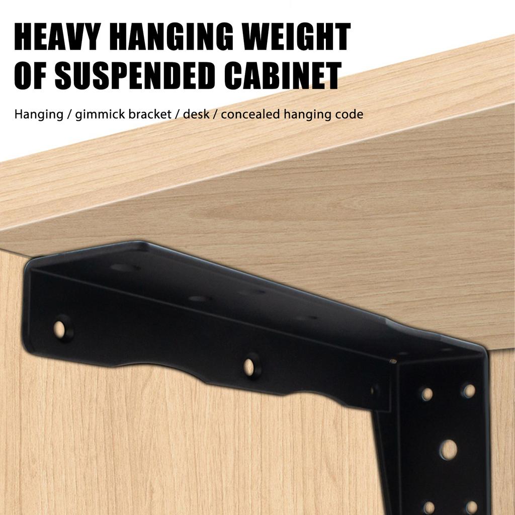 Heavy Duty Support L Shaped 90 Degree Right Angle Wall Support Tool for Shelf Bracket