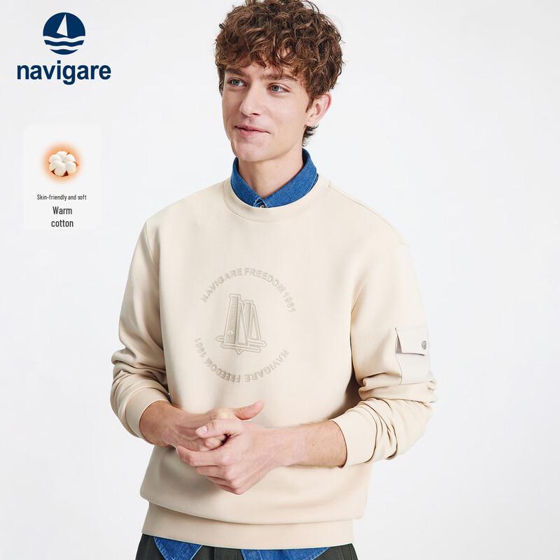 Navigare Men s Round Neck Warm Sweatshirt M