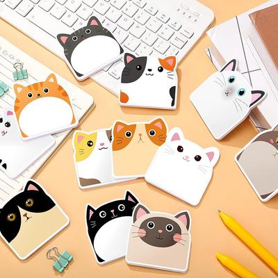 Cartoon Sticky Notes, Animal Self-adhesive Message Notes, Sticky Notes, N Stickers, Hand Account Peelable Stickers