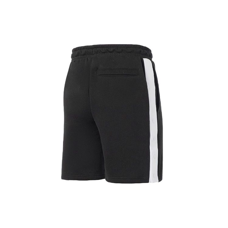 Puma Color-Block Logo Drawstring Sports Shorts Men Bottoms Black 536782-01
