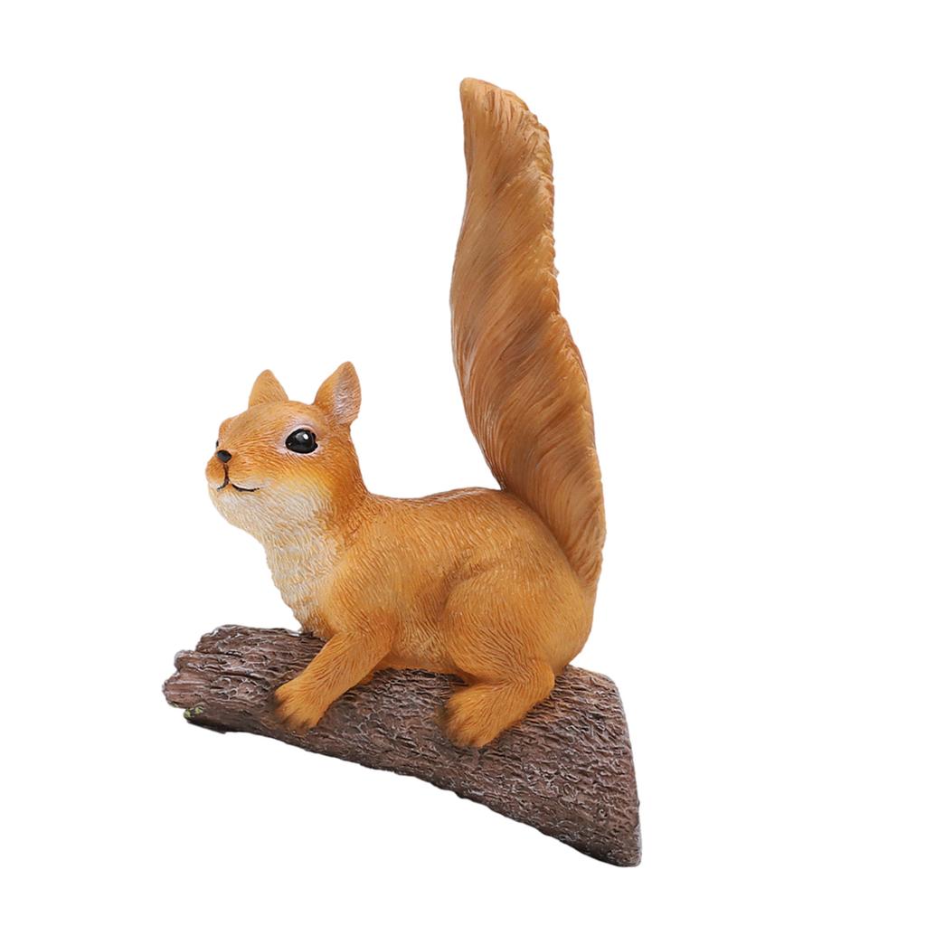 Squirrel Trees Huggers Outdoor Decors Squirrel Figurine Garden Statue Whimsicality Tree Peekers Sculpture Yard Ornament