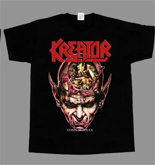 Unisex Short Sleeve Crew Neck Cotton T Shirt Kreator Coma Of Souls Pleasure To Kill XXXXL