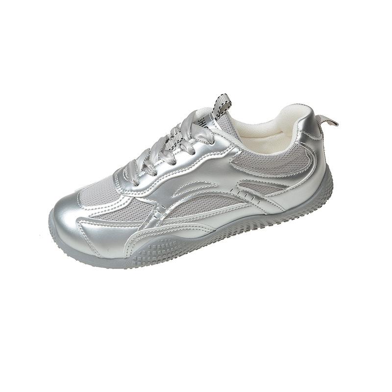 Ladies Spring and Autumn Summer Breathable German Training Shoes Leisure Sports Shoes Soft-soled Running Shoes Are Light Fashion