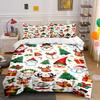 Festive Holiday Magic Bedding Sets Duvet Cover Sets Duvet Covers Pillowcases(1*Duvet Cover 2*Pillowcases Without Duvet Insert)