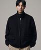 Draw Fit Wool Harrington Align Jacket [D.Navy]