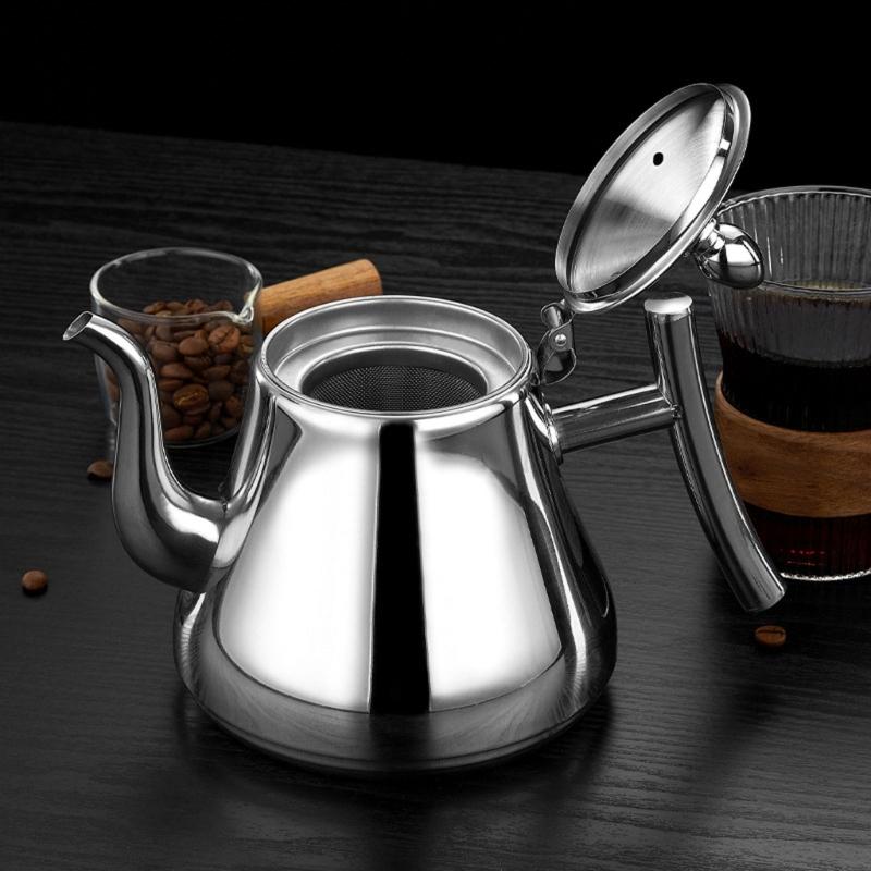 Water Kettle Stainless Steel Material Gooseneck Tea Pot for Pour Over and Tea