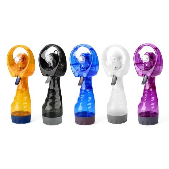 Mini Portable Powered Water Outdoor Handheld Battery Mist Spray Luftkylningsfläkt
