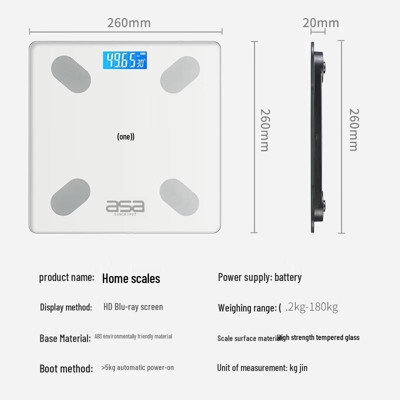 ASA AC-001 Smart Body Fat Scale
