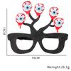 Spider Halloween Eyeglasses Web Zombie Head Ghost Cartoon Style Props Christmas