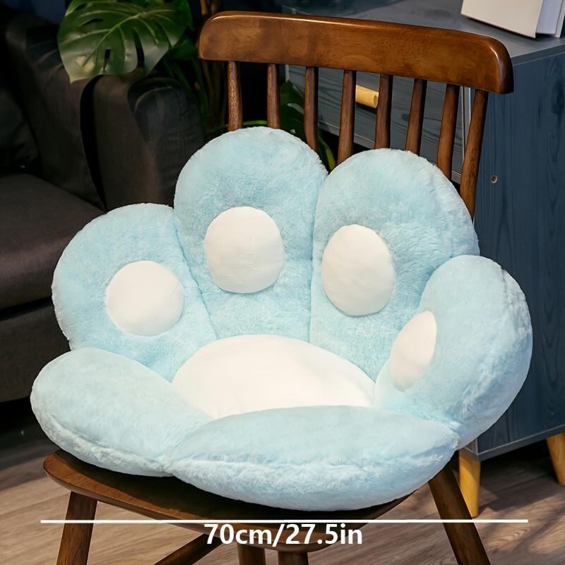 70*60cm Kawaii Cat Paw Plush Toys Cute Soft Stuffed Floor Cushion Chair Sofa Butt Pad for Home Room Decoration Office Nap Dolls