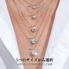 [KRKC] Moissanite Necklace for Women: Birthday Gift for Women, S925 Sterling Silver, Solitaire Diamond, 0.5/1.0/2.0/3.0/4.0ct, Artificial Diamond, 4-P