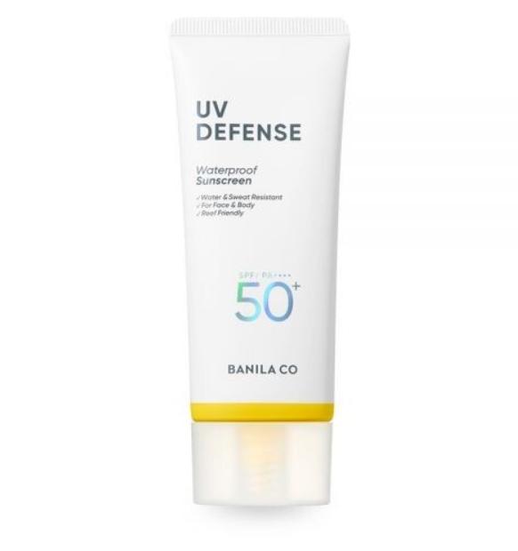 BANILA CO UV Defense Waterproof Sun Cream SPF50+ PA++++ Long-Lasting UV Protection 100ml