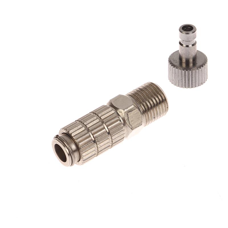 1 zestaw 1/8 cala BSP męski i żeński adapter do połączeń części aerografu szybkozłączka aerografu złączka zwalniająca wtyczka