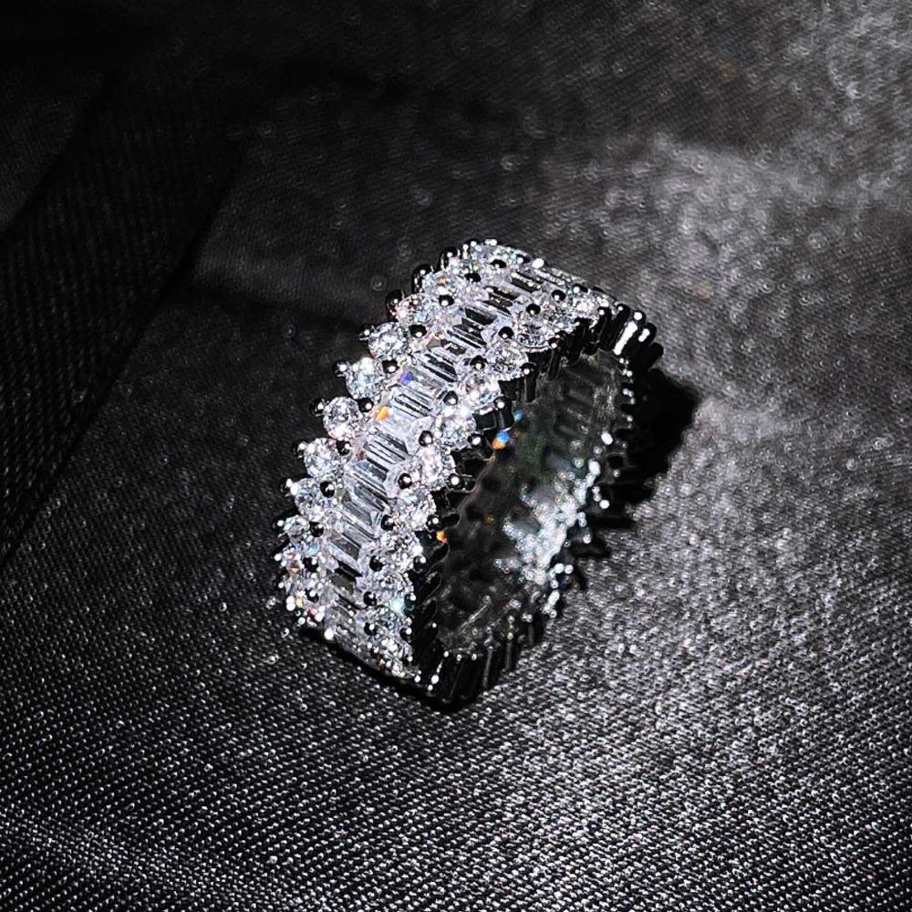 Exquisite Zircon Ring Handcrafted Fashion Jewelry for Women Stylish Gift