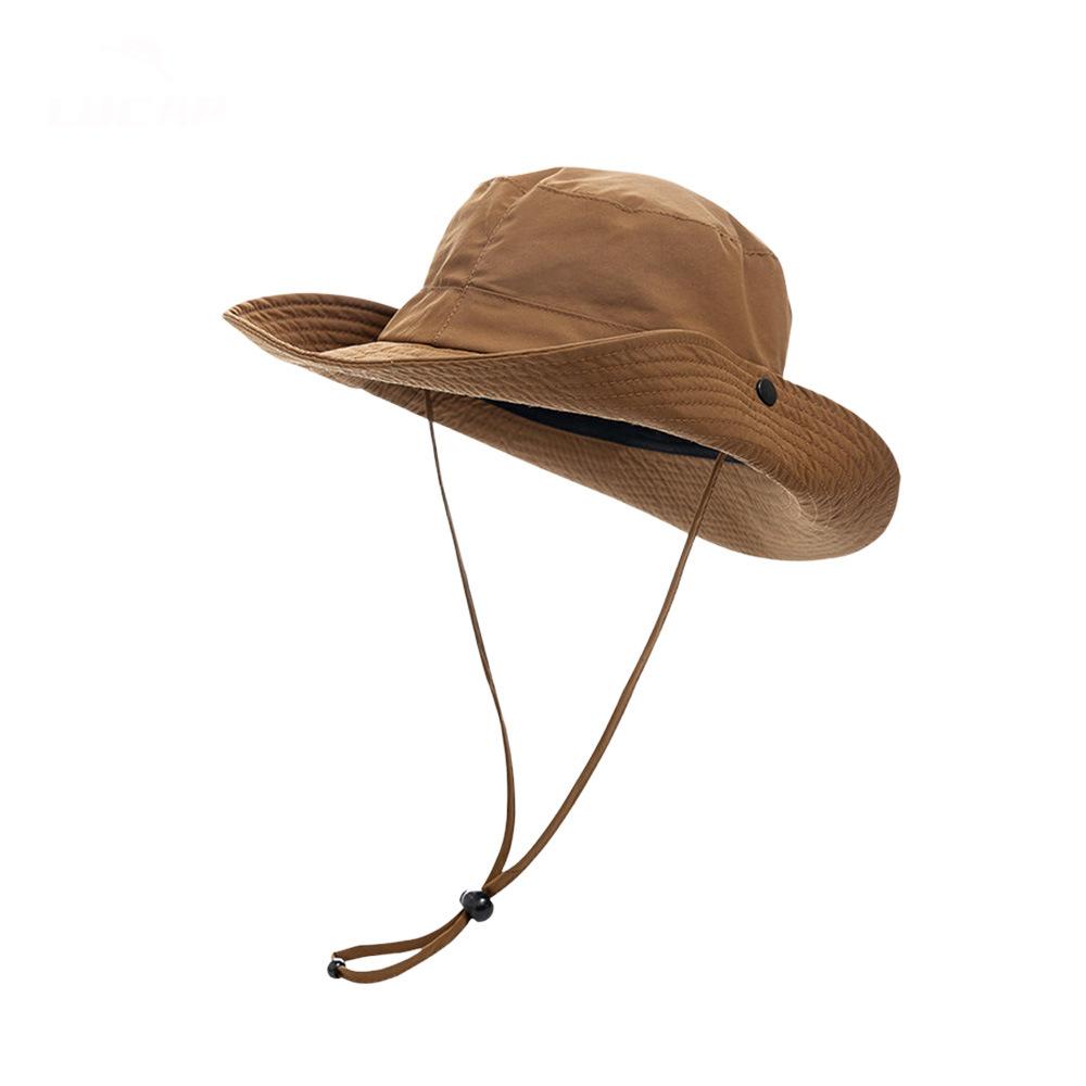 Sun Hats for Men Women Fishing Hat UPF Protection Wide Brim Bucket Hat Breathable Quick-Dry Water Rapellent Outdoor Hiking Beach Travel Summer Hats