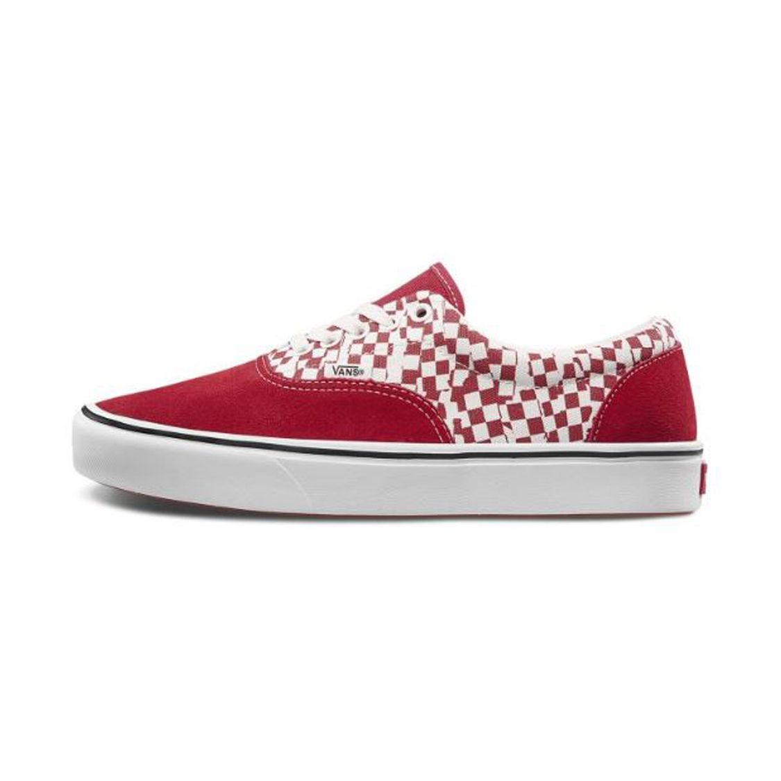 

Кроссовки унисекс Vans Era ComfyCush Tear Check Red Racing-Red True-White VN0A3WM9V9Z