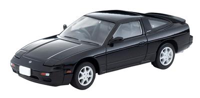TOMYTEC Tomica Limited Vintage Neo Maßstab 1/64 LV-N235a Nissan 180SX TYPE-II Schwarz Modelljahr 1991 (Fertiges Produkt)