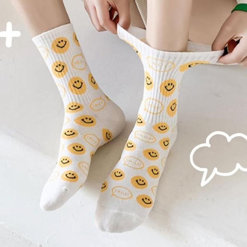 

Women s Tommy Smile Long Socks 5-Piece Set 5-piece set