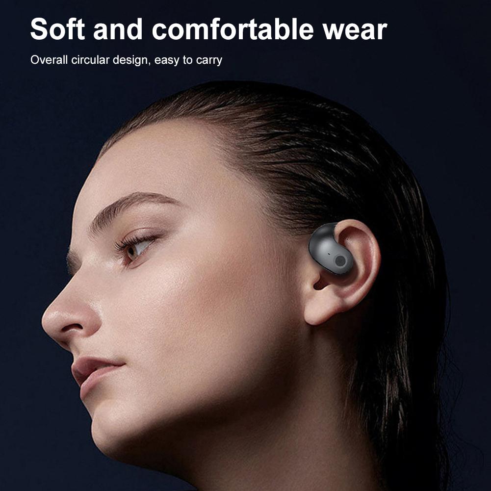 Wireless BT 5.3 AI Translator Earbuds Translation Earphones 144 Languages Real-time Translator Ear Hanging Open Ear Headphones