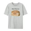 Grappig Ed Sheeran Meme Wit Casual T-shirt Heren en Dames Luxe Merk Top